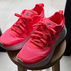 Adidas Questar Bounce Neon Pink Running Shoes